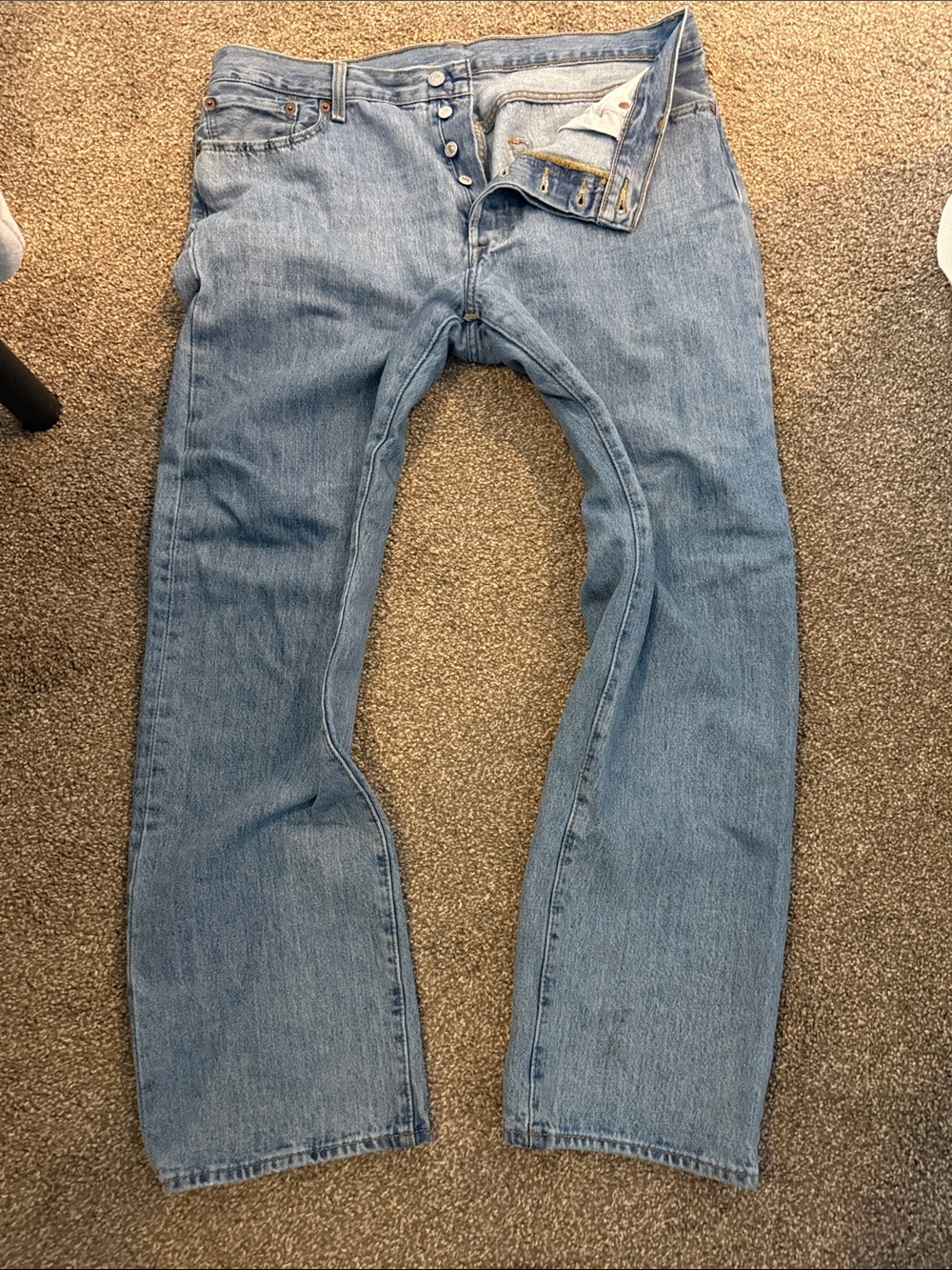 Classic Straight-Leg Levi’s 501’s 36x32